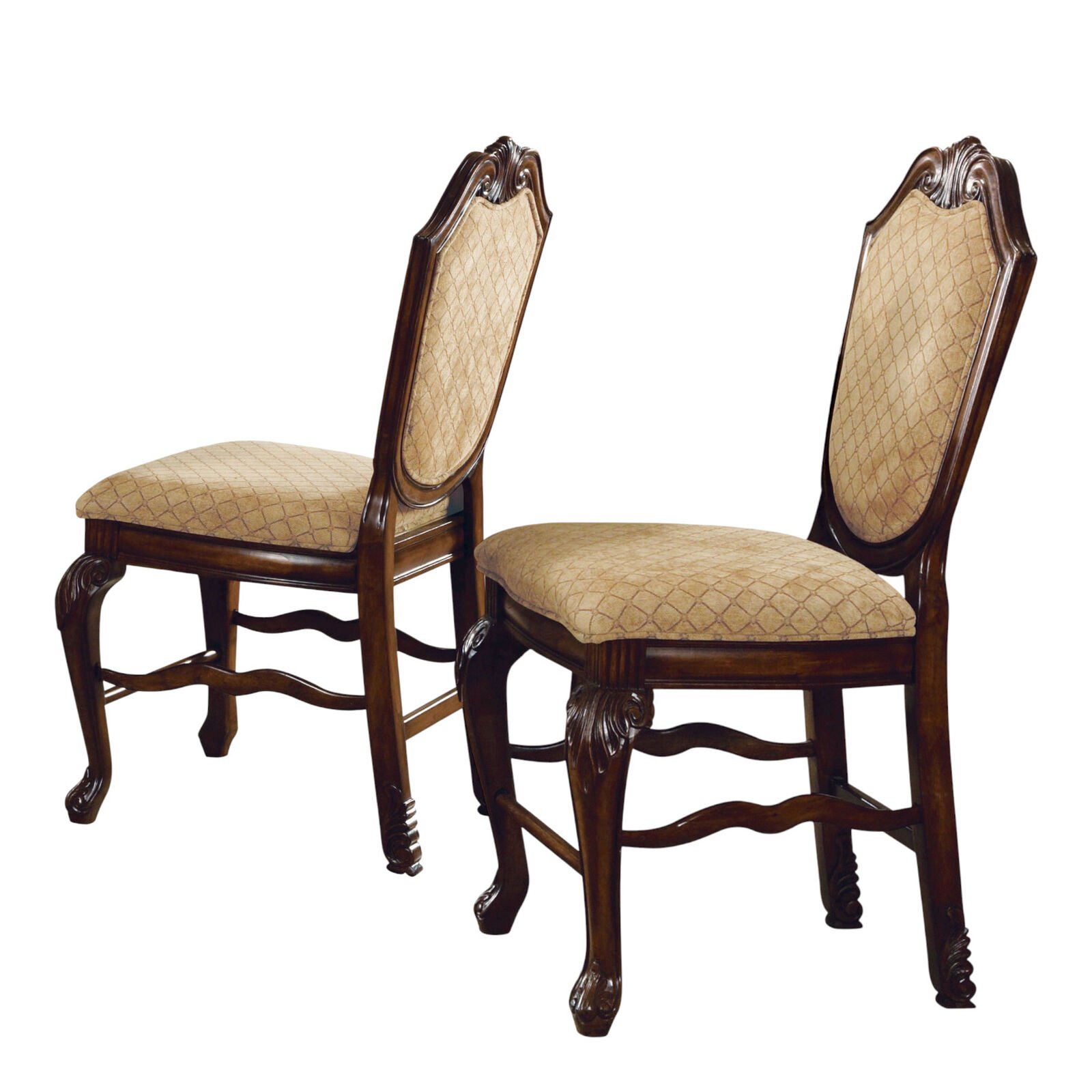 Solid Wood Counter Height Bar Chairs - Image 3